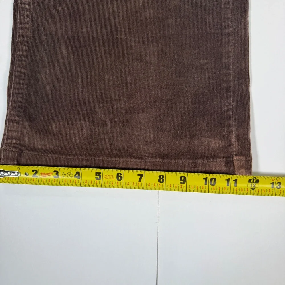 BCBGirls Corduroy Shorts Womens 6 Brown Wide Leg Y2K Skater Gorpcore 2000s
